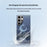 For Samsung Galaxy S25 Ultra Magnetic Case Precise Cutouts Aramid Fiber Phone Cover with Metal Lens Frame - Moon - 2