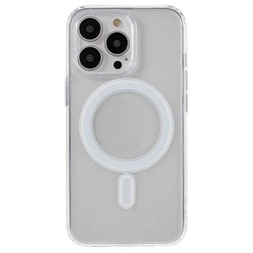 WANLONFENG For iPhone 13 Pro 6.1 inch Clear Case Compatible with MagSafe  LM2 Series Phone Cover (Big Lens Hole) - Transparent - 1