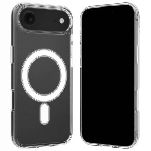 WANLONFENG For iPhone Air Clear Case Compatible with MagSafe  LM2 Series Phone Cover (Big Lens Hole) - Transparent - 1