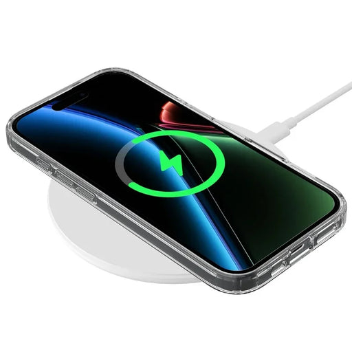 WANLONFENG For iPhone 17 Clear Case Compatible with MagSafe  LM2 Series Phone Cover (Big Lens Hole) - Transparent - 2