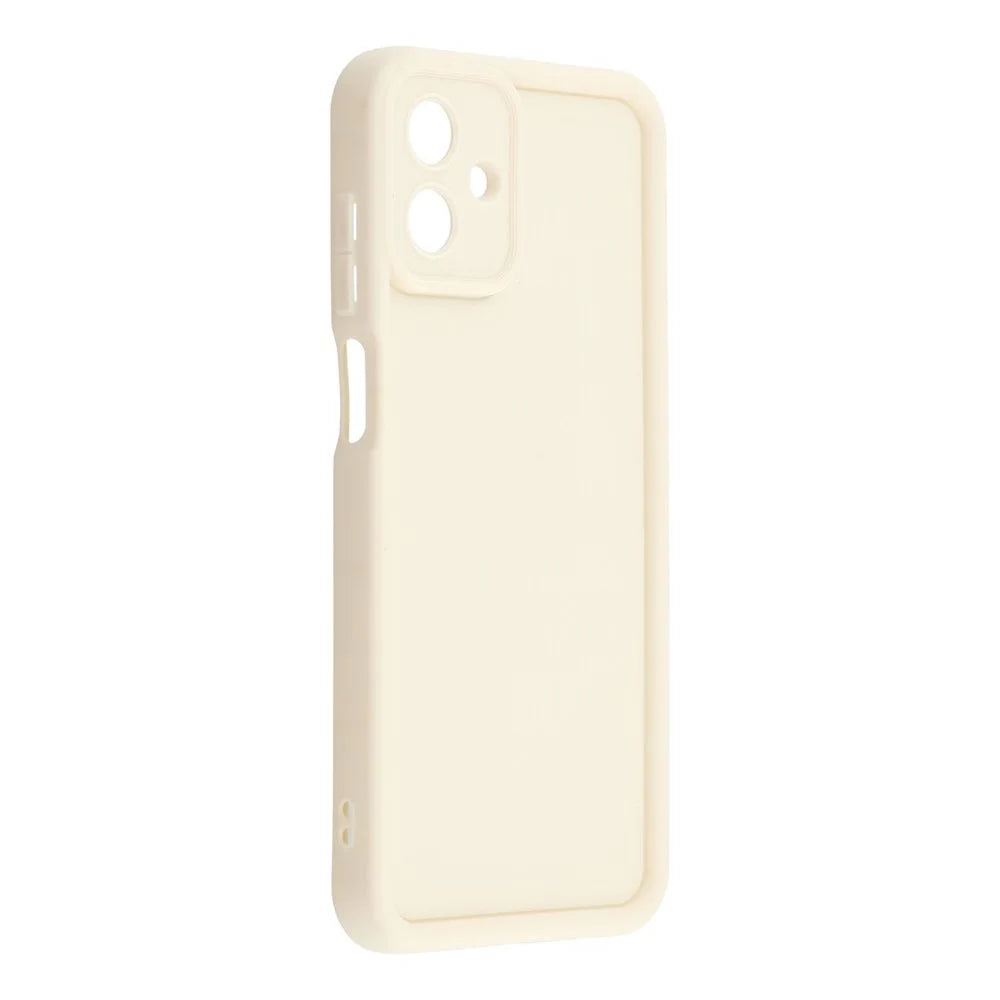 For Samsung Galaxy A07 4G Case Grooved Design TPU Anti Slip Phone Cover - Beige - 2