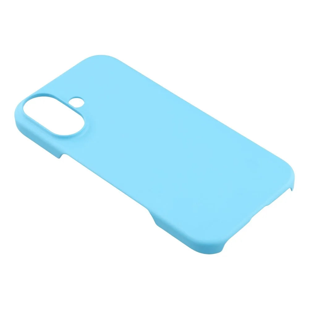 For iPhone 17 Case Hard PC Drop Proof Frosted Minimalist Phone Cover - Sky Blue - 3