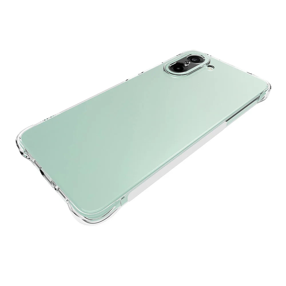 WANLONFENG For OnePlus Nord CE5 5G / Ace 5 Racing 5G TPU Case  WL2 Series 2.0mm Phone Cover with 2Pcs Tempered Glass Films - Transparent - 3