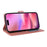 For iPhone 17 Case Wallet Stand View PU Leather Phone Cover with Wrist Strap - Rose Gold - 3