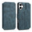 DENIOR B06 For iPhone 16 Case Magnetic Detachable Wallet Stand Leather + TPU Phone Cover - Blue - 1