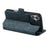 DENIOR B06 For iPhone 16 Case Magnetic Detachable Wallet Stand Leather + TPU Phone Cover - Blue - 2