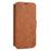 DENIOR B06 For iPhone 16 Plus Case Magnetic Detachable Wallet Stand Leather + TPU Phone Cover - Brown - 6