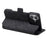 DENIOR B07 For iPhone 16 Case Leather + PC Magnetic Detachable Wallet Phone Cover - Black - 2