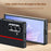 For Samsung Galaxy Z Fold7 5G Case Carbon Fiber Texture Leather + PC Anti-Drop Folding Phone Cover - Black / Red - 2