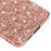 For Samsung Galaxy S25 Edge Case TPU + PC Sparkling Glitter Phone Back Cover - Rose Gold - 4