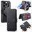 CASENEO For iPhone 12 Pro Max 6.7 inch Magnetic Case  Detachable Leather Phone Wallet Cover - Black - 1