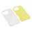 For iPhone 16 Pro Max Case 2 in 1 PC + TPU Frosted Phone Case Large Camera Cutout - Yellow - 6