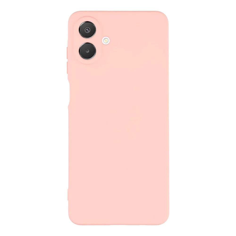 For Samsung Galaxy A08 5G / A08 4G / A07 4G Case Arc Edge 2.0mm TPU Protective Phone Cover - Pink - 1