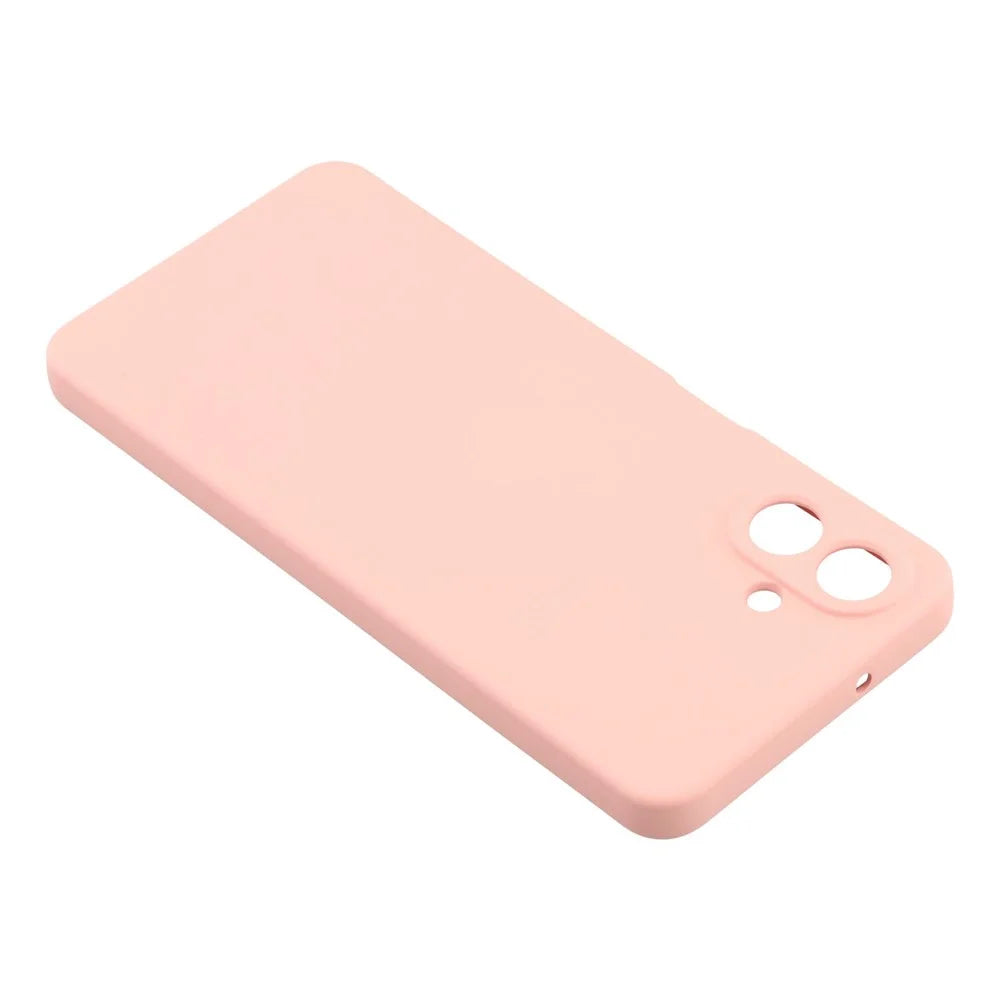 For Samsung Galaxy A08 5G / A08 4G / A07 4G Case Arc Edge 2.0mm TPU Protective Phone Cover - Pink - 4
