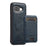 LC.IMEEKE L3 For Google Pixel 9a Magnetic Case Detachable Card Holder Leather TPU Mobile Cover - Blue - 1