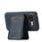 LC.IMEEKE L3 For Google Pixel 9a Magnetic Case Detachable Card Holder Leather TPU Mobile Cover - Blue - 4