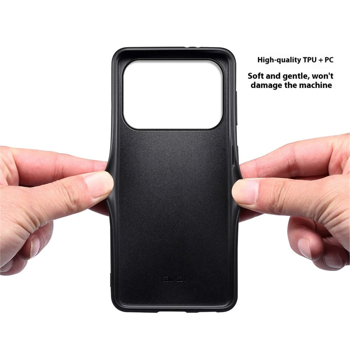 For iPhone 17 Pro Case Calf Texture Leather + PC + TPU Phone Cover - Green - 3