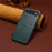 For iPhone Air Case Crocodile Texture Design Leather Slim Back Cover - Green - 4