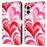 For iPhone 16 Case Wallet Stand Pattern Printing PU Leather Flip Phone Cover - Love - 1