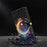 For iPhone 16 Pro Case Wallet Stand Pattern Printing PU Leather Flip Phone Cover - Bright Moon - 4