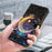 For iPhone 16 Pro Case Wallet Stand Pattern Printing PU Leather Flip Phone Cover - Bright Moon - 5