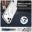 For iPhone 17 Pro Case Compatible with MagSafe Anti Drop Hybrid Phone Back Cover - White - 4