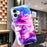For iPhone 17 Case Marble Pattern Painted TPU Phone Back Cover - Rose - 4