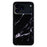 For iPhone 18 Pro Max / 17 Pro Max Case Marble Pattern Painted TPU Phone Back Cover - Black - 1