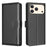BINFEN COLOR For iPhone 18 Pro Max / 17 Pro Max Leather Case  BF32 Wallet RFID Blocking Phone Cover - Black - 1