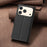 BINFEN COLOR For iPhone 18 Pro Max / 17 Pro Max Leather Case  BF32 Wallet RFID Blocking Phone Cover - Black - 7