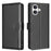 BINFEN COLOR For iPhone 17 Leather Case  BF32 Wallet RFID Blocking Phone Cover - Black - 1