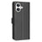 BINFEN COLOR For iPhone 17 Leather Case  BF32 Wallet RFID Blocking Phone Cover - Black - 3