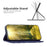 BINFEN COLOR For iPhone 18 Pro / 17 Pro Case with Card Holder  PU Leather Phone Stand Cover - Blue - 4