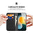 DUX DUCIS For iPhone 17 Pro Case  Hivo Series Cowhide Leather RFID Blocking Wallet Stand Flip Phone Cover - Black - 3