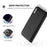 DUX DUCIS For iPhone 17 Pro Case  Hivo Series Cowhide Leather RFID Blocking Wallet Stand Flip Phone Cover - Black - 5