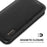 DUX DUCIS For iPhone 17 Pro Case  Hivo Series Cowhide Leather RFID Blocking Wallet Stand Flip Phone Cover - Black - 6