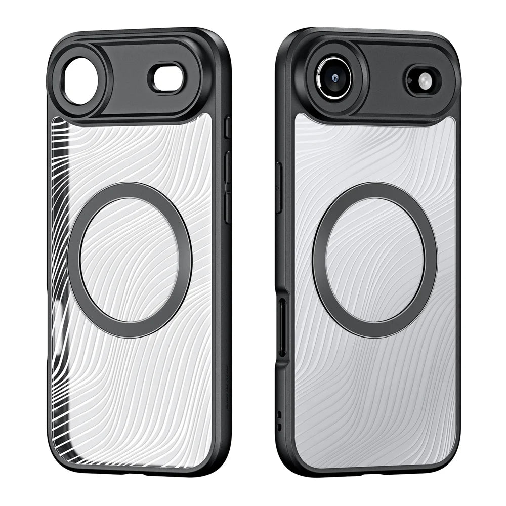 DUX DUCIS For iPhone Air Case  Aimo Series Compatible with MagSafe PC+TPU Slim Cover (REACH Certification) - Black - 2