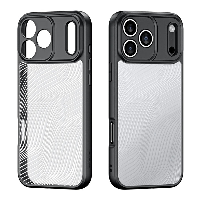 DUX DUCIS For iPhone 17 Pro Case  Aimo Series TPU+PC Matte Drop-proof Phone Cover (REACH Certification) - Black - 2