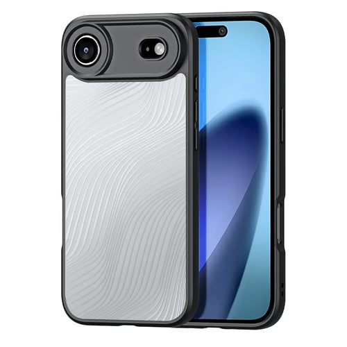 DUX DUCIS For iPhone Air Case  Aimo Series TPU+PC Matte Drop-proof Phone Cover (REACH Certification) - Black - 1