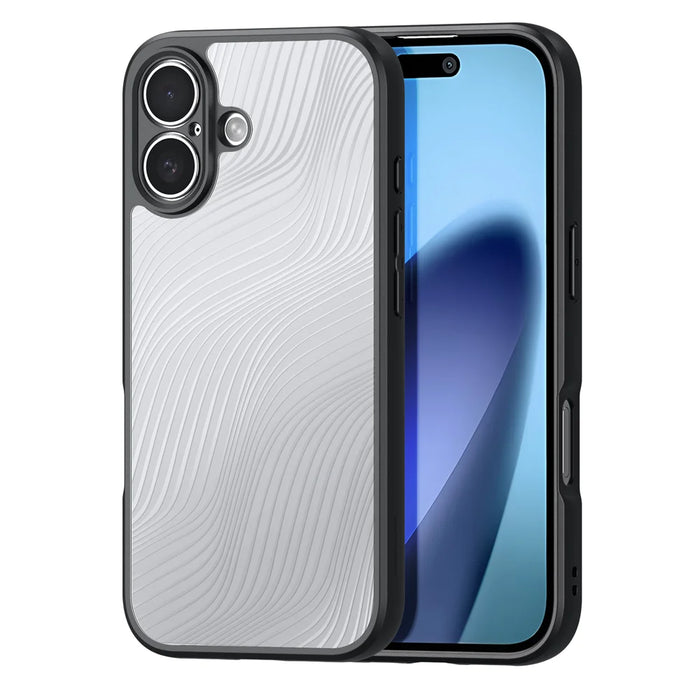 DUX DUCIS For iPhone 17 Case  Aimo Series TPU+PC Matte Drop-proof Phone Cover (REACH Certification) - Black - 1