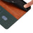For Samsung Galaxy S25 FE Case Wallet Stand Litchi Texture Genuine Cow Leather Flip Phone Cover - Green - 7