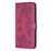 For iPhone 18 Pro Max / 17 Pro Max Case Clover Pattern Wallet Stand View Leather Phone Cover - Rose - 2