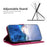 For iPhone 18 Pro Max / 17 Pro Max Case Clover Pattern Wallet Stand View Leather Phone Cover - Rose - 4
