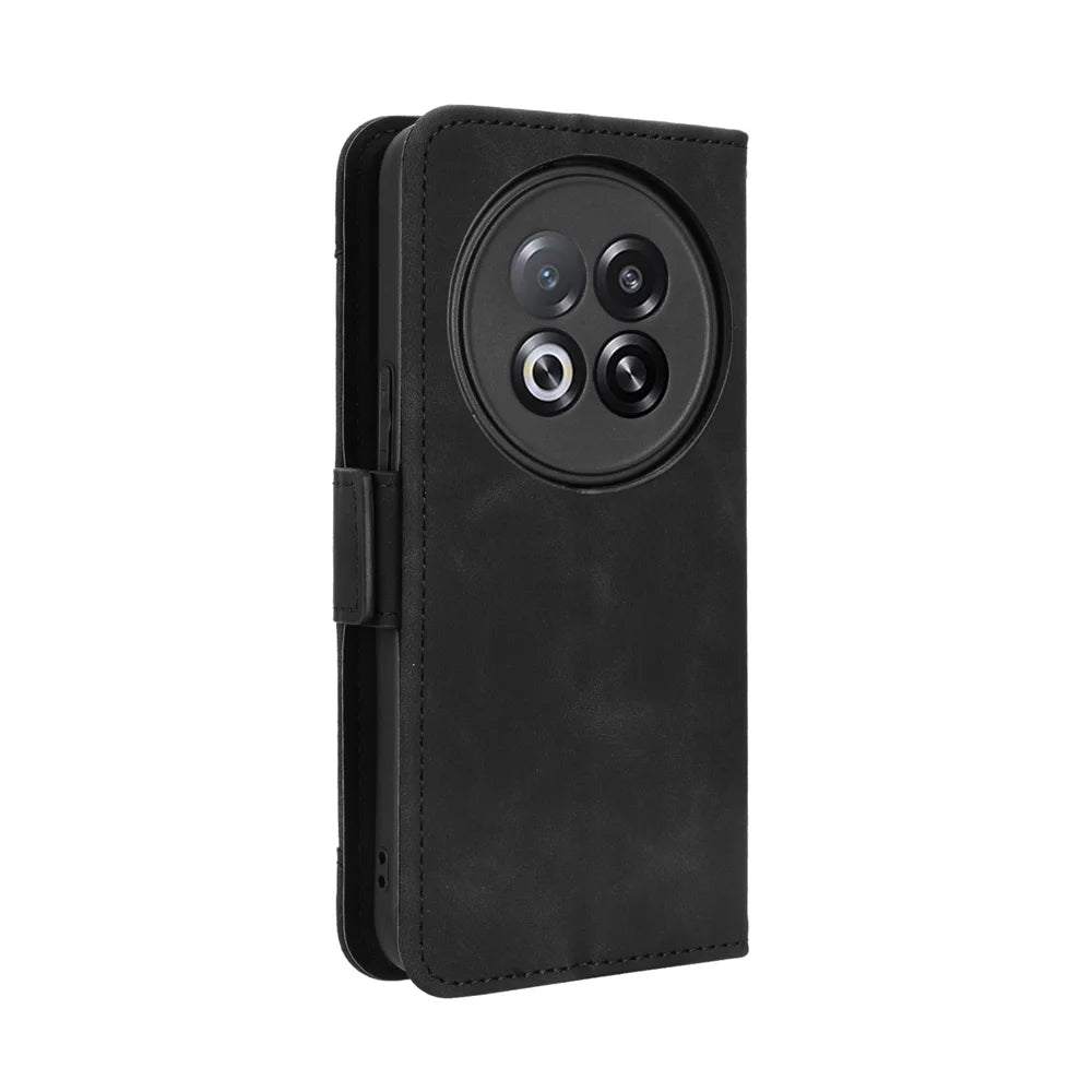 For Meizu Note 16 Pro Leather Case Phone Wallet Cover with Multiple Card Slots - Black - 7