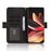 For Meizu Note 16 Leather Case Phone Wallet Cover with Multiple Card Slots - Black - 5
