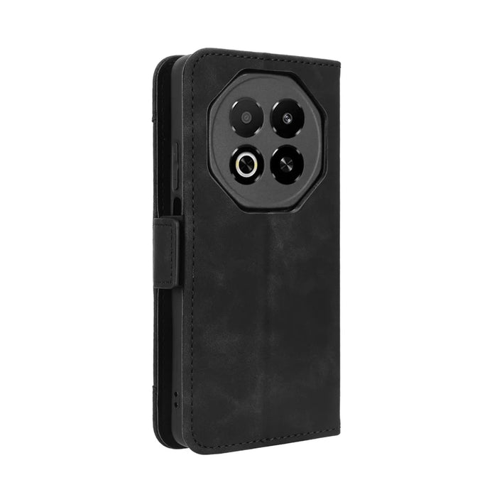 For Meizu Note 16 Leather Case Phone Wallet Cover with Multiple Card Slots - Black - 7