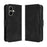 For TECNO Pop 10 / Infinix Smart 10 Leather Case Phone Wallet Cover with Multiple Card Slots - Black - 1