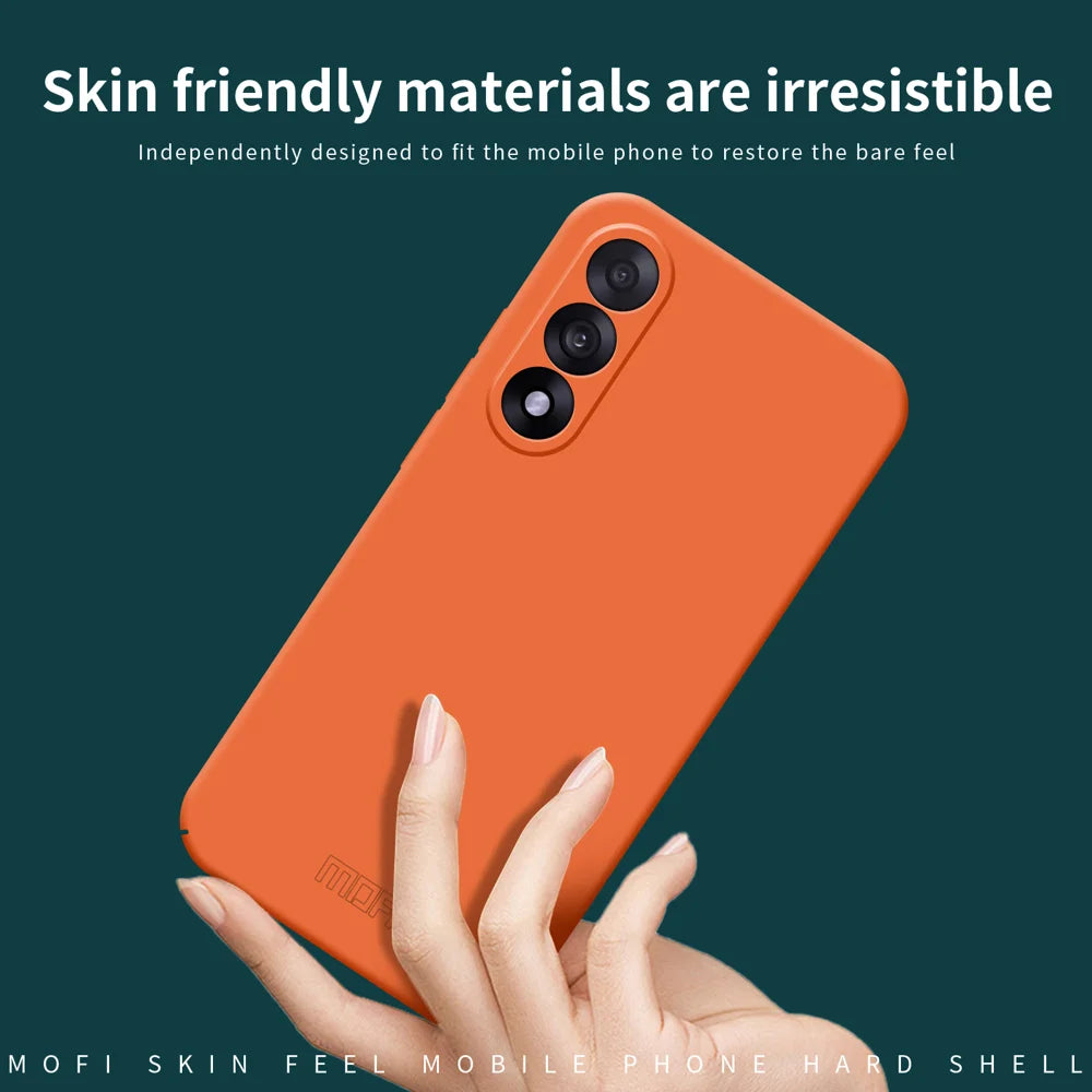 MOFI For OnePlus Nord 5 5G / Ace 5 Ultra 5G Phone Case  JK Qin Series Skin-Touch Matte Anti-Fingerprint Back Cover - Black - 4