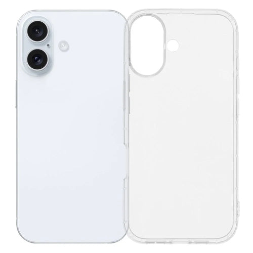 For iPhone 17 Case Transparent TPU Phone Back Cover Airbag Protection - 1