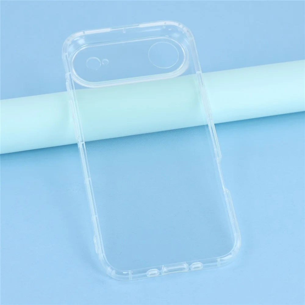 For iPhone Air Case Transparent TPU Phone Back Cover Airbag Protection - 4